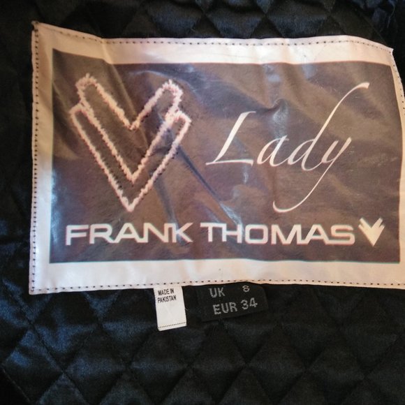 Frank Thomas Leather Motorcycle Jacket - Picture 4 of 5